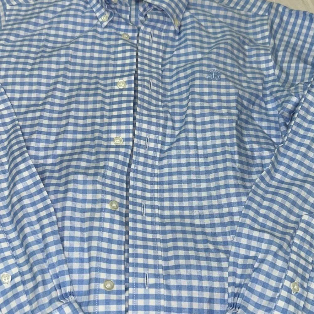 Brooks brothers boys dress button down shirt lot size medium 10/12